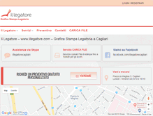 Tablet Screenshot of illegatore.com